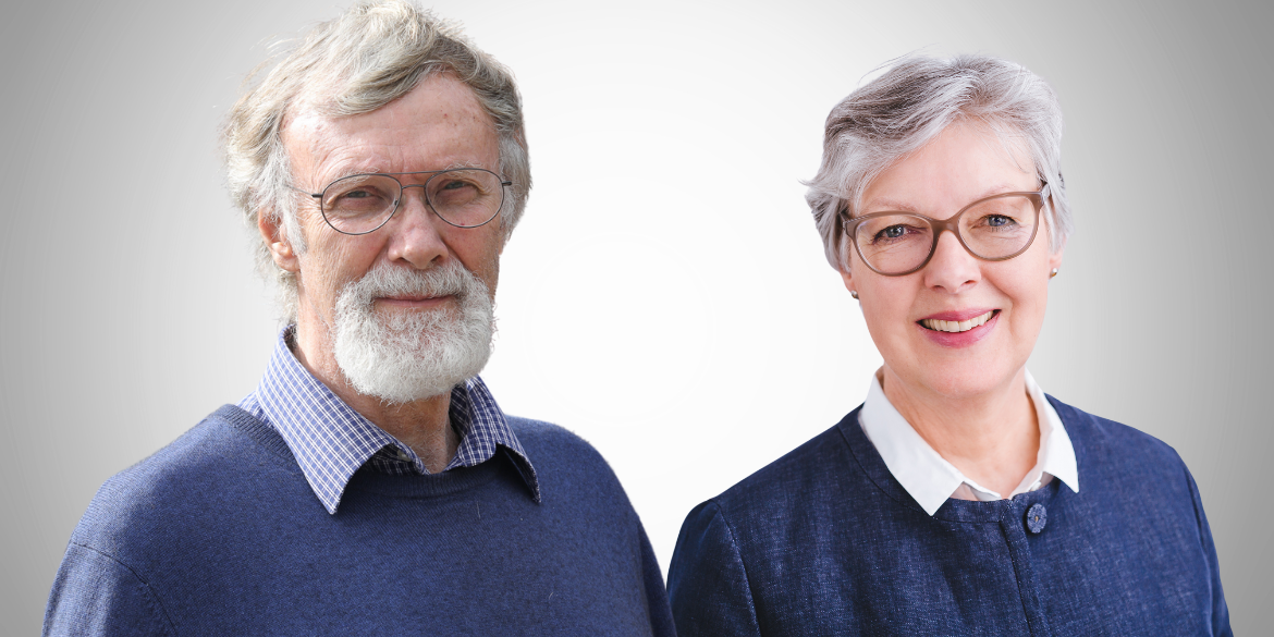 SHHB-Vizepräsident Prof. Dr. Holger Gerth und 2. Vizepräsidentin Dr. Juliane Rumpf