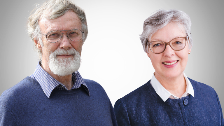 SHHB-Vizepräsident Prof. Dr. Holger Gerth und 2. Vizepräsidentin Dr. Juliane Rumpf