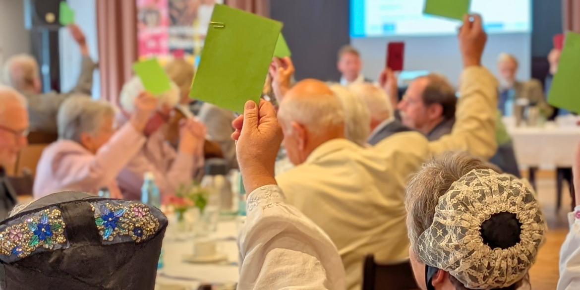 Abstimmung bei Jahreshauptversammlung