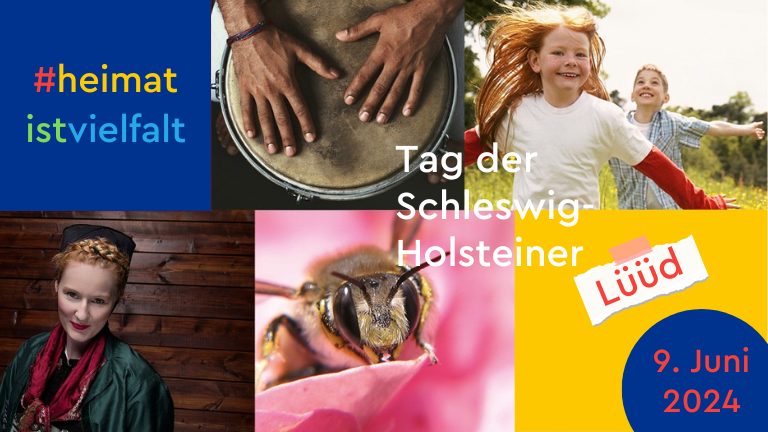 Collage Tag der Schleswig-Holsteiner Lüüd